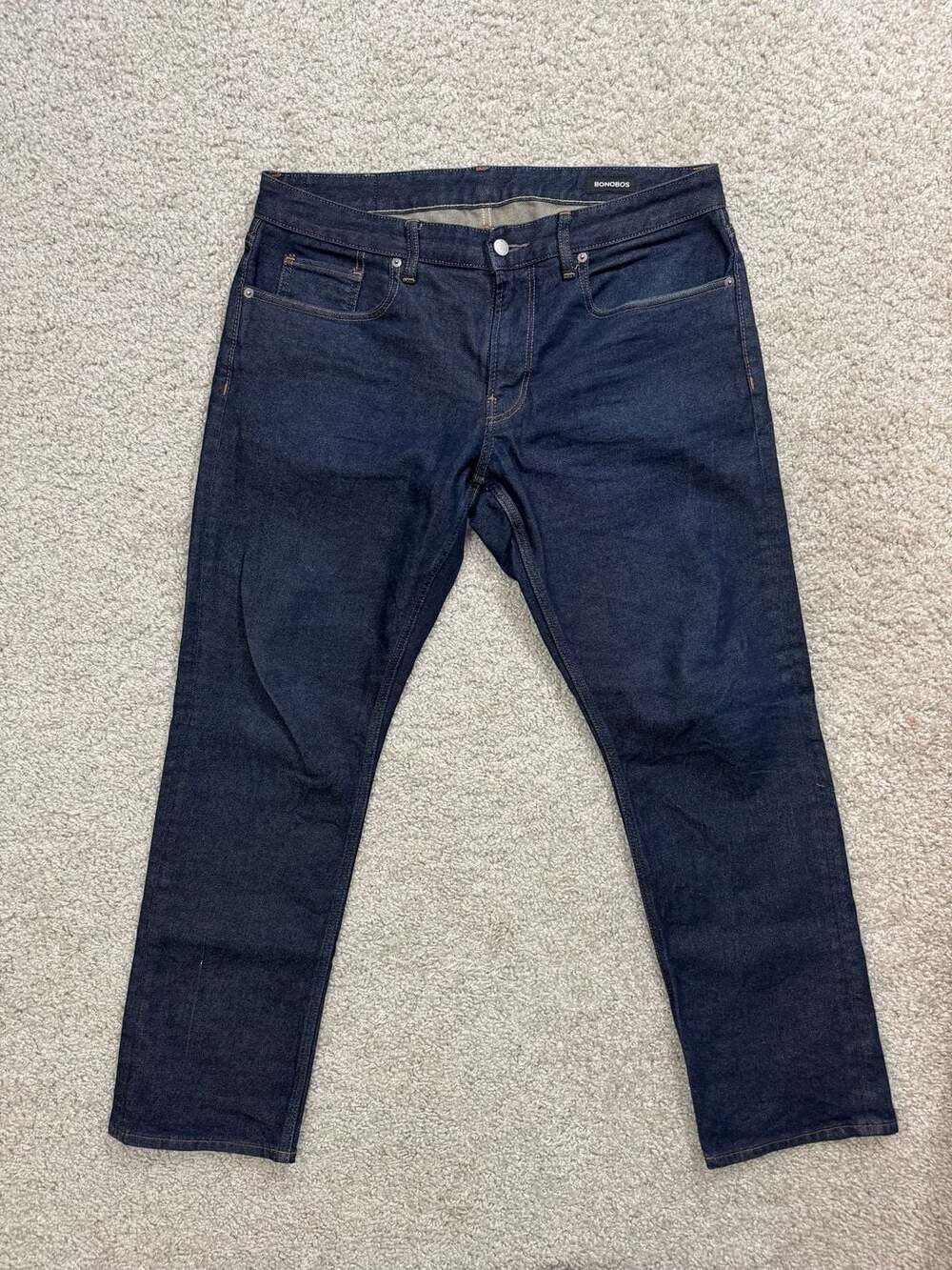 Bonobos Blue Wash straight size 34 x 30